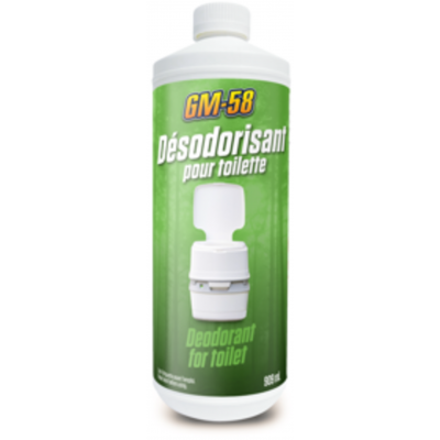 GM-58 - Désodorisant pour toilette portative...