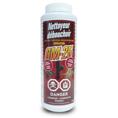 GM-25 - Nettoyant déboucheur - 1kg