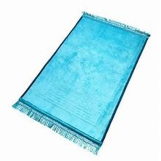 Tapis de prière épais Turquoise