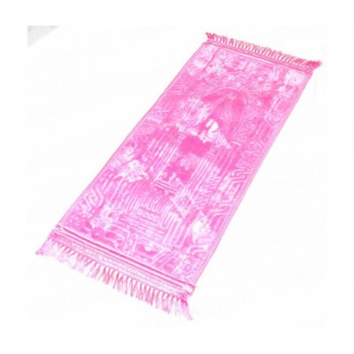 Tapis prière enfant Rose
