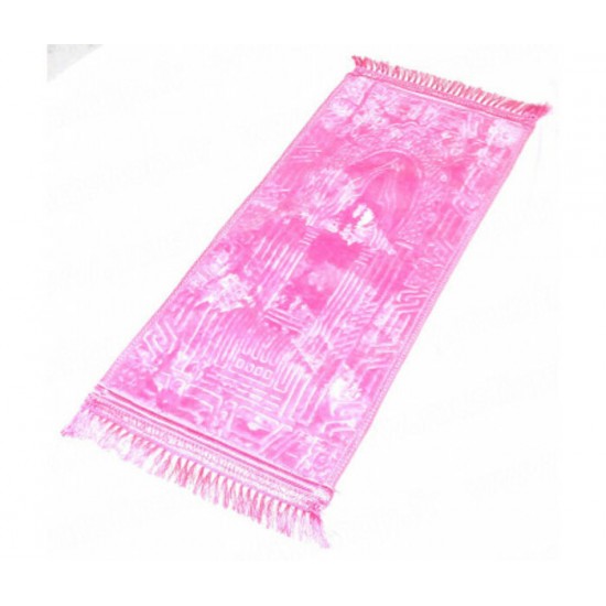 Tapis prière enfant Rose