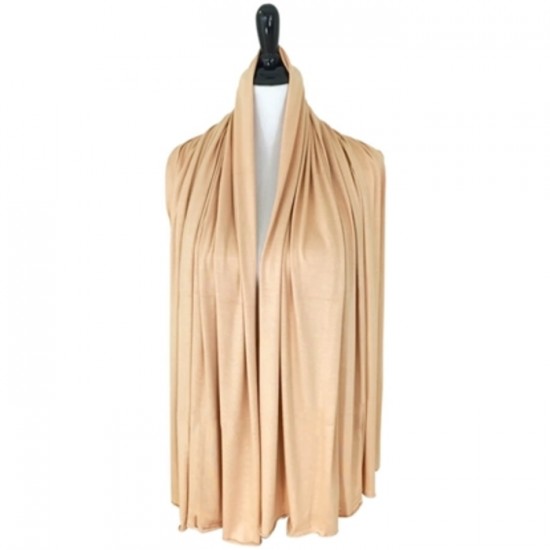 Hijab jersey beige creme