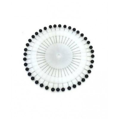 Hijab pin rondel Noir