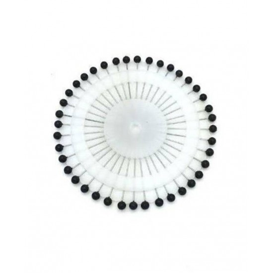 Hijab pin rondel Noir