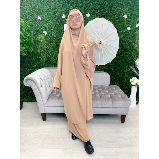 Jilbab jupe speculos soie de medine