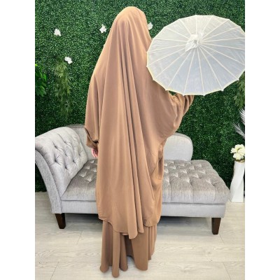 Jilbab jupe speculos soie de medine