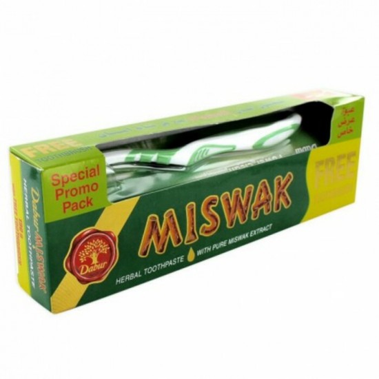Dentifrice au Siwak Gel avec brosse à dents Dentifrice au Siwak Gel avec brosse à dents