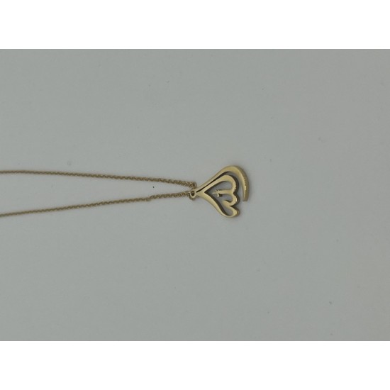 Colier Allah Gold acier inoxidable Colier Allah Gold acier inoxidable
