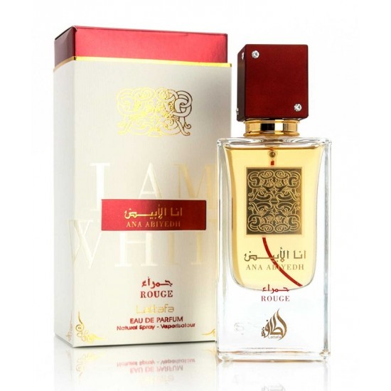 Eau de parfum Ana Abiyedh Rouge de Lattafa 60mL Eau de parfum Ana Abiyedh Rouge de Lattafa 60mL