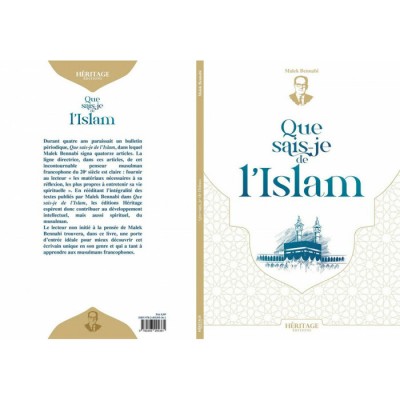 Que sais-je de l'Islam - Malek Bennabi - Éditions...