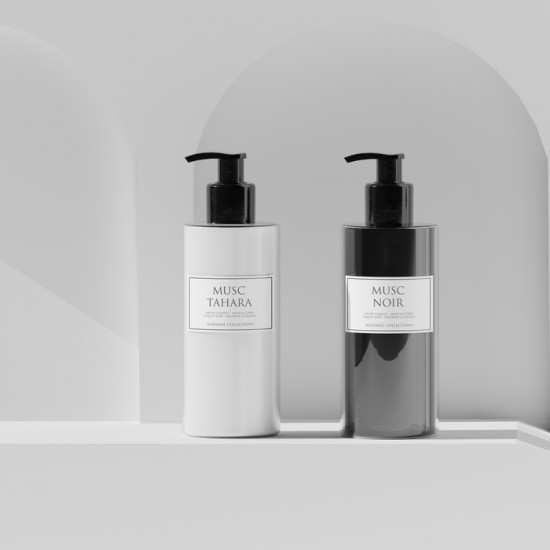 MUSC NOIR Savon Liquide - Main et corps  - Karamat...