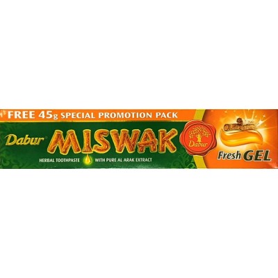 Dentifrice au Siwak gel avec brosse a dent 150 g