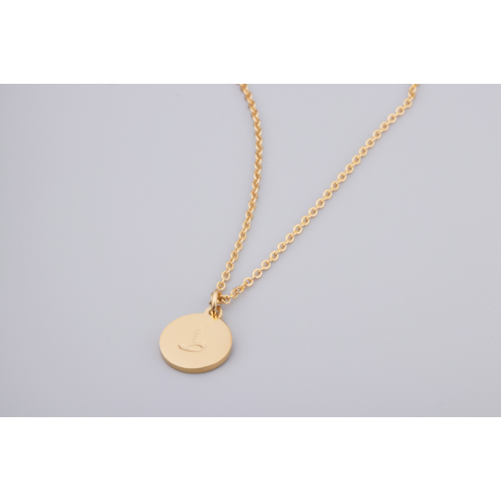 Pendentif Couleur Or - Lettre Pendentif Couleur Or - Lettre