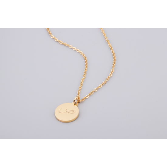 Pendentif Couleur Or - Lettre 
