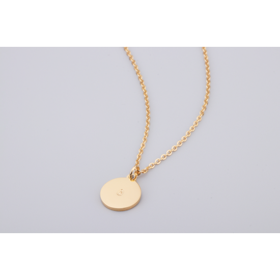 Pendentif Couleur Or - Lettre 