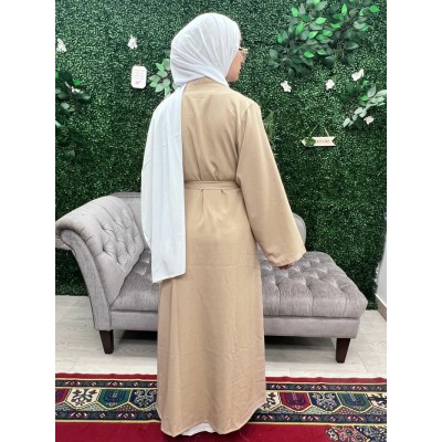 Kimono classique beige