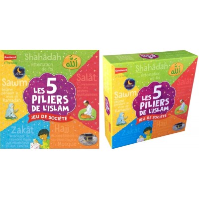 Les 5 piliers de L'islam jeu de société enfants