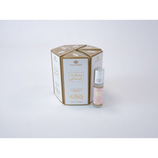LOTS DE 6 MUSC SECRET LADY - AL REHAB