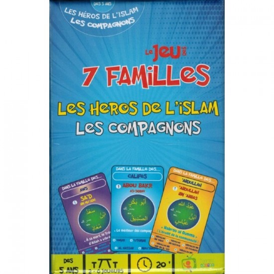 Le jeu des 7 familles les héros de l'islam les compagnons Le jeu des 7 familles les héros de l'islam les compagnons