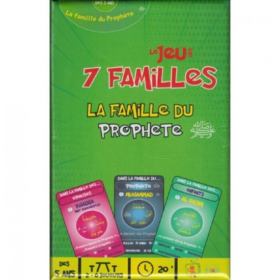 Le jeu des 7 familles la famille du prophète Le jeu des 7 familles la famille du prophète