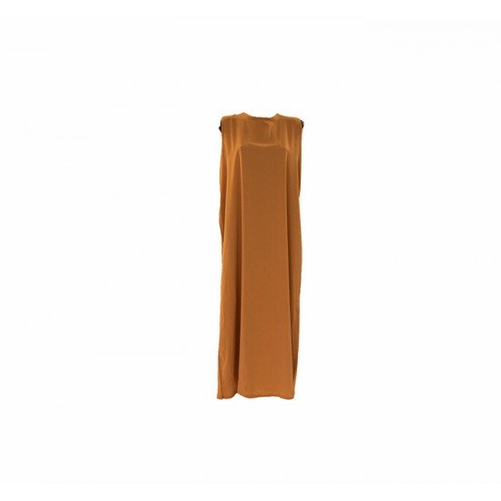Sous Abaya marron clair soie de Médine