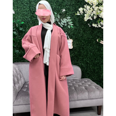 Gilet épais rose 