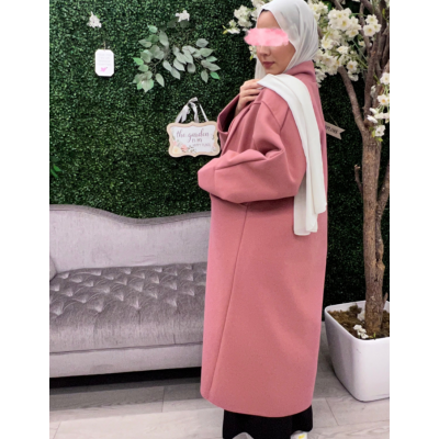 Gilet épais rose 