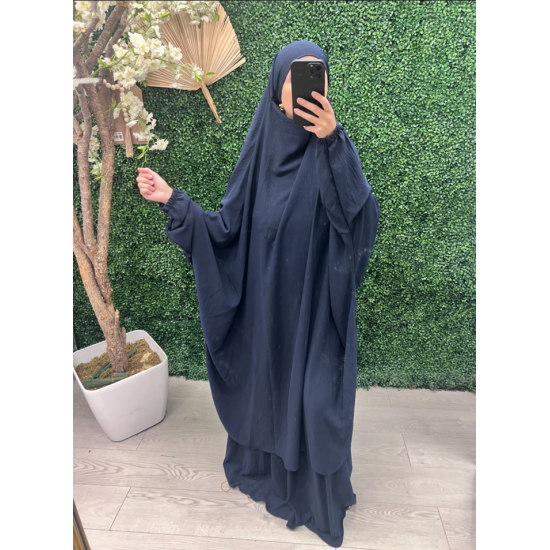 Jilbab Bleu nuit Jazz