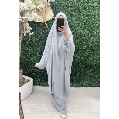 Jilbab gris Jazz