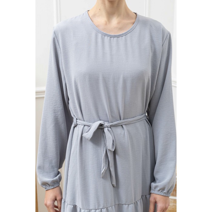 Abaya Longue Bohème gris Abaya Longue Bohème gris