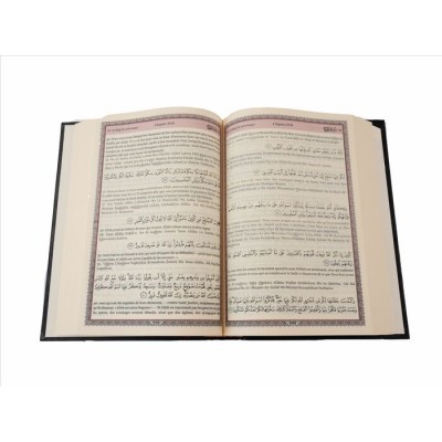 Le Saint Coran Phonétique translittération Couverture cartonnée violet
