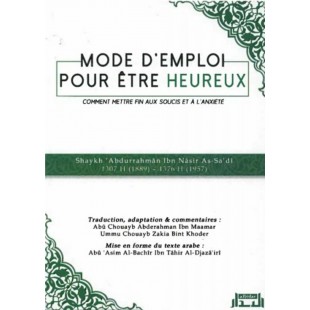 Mode d'emploi Pour être heureux