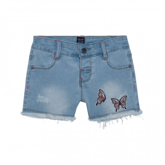 Deux par Deux Leçon de Botanique Short Denim