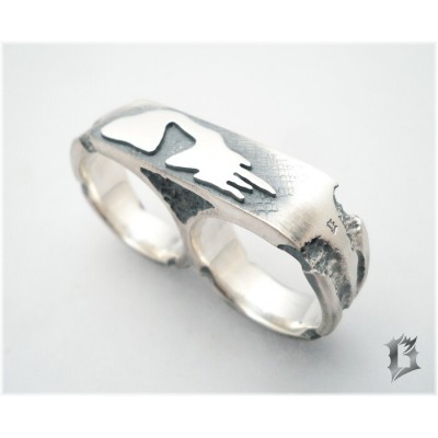 Bague double #600