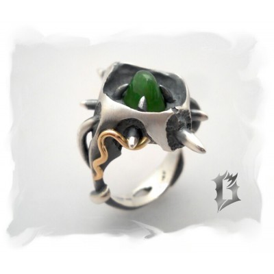 Bague unique sur socle P-02