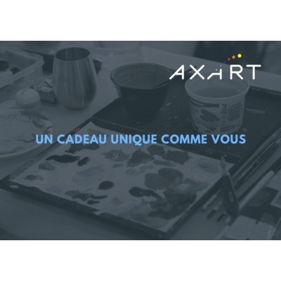Certificat cadeau bleu