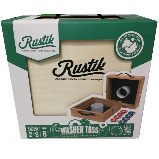 Rustik - Jeu de rondelles à lancer