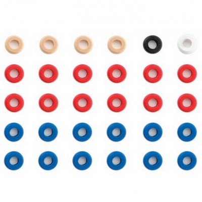Rustik - Accessoires de jeu pichenotte - 30 anneaux