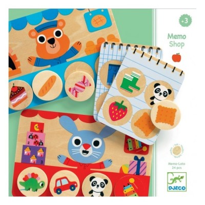 Djeco - Memo loto shop