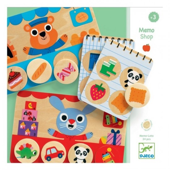 Djeco - Memo loto shop