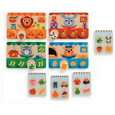 Djeco - Memo loto shop
