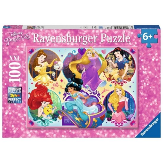 Ravensburger - Casse-tête - Disney princesses 100 pièces XXL