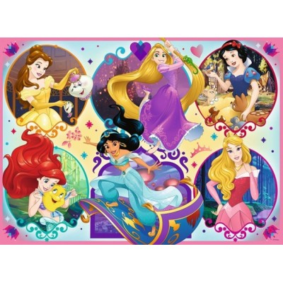 Ravensburger - Casse-tête - Disney princesses 100 pièces XXL