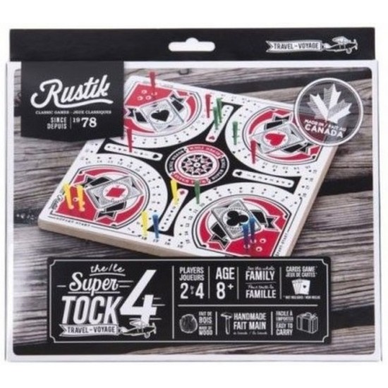 Rustik - Jeu de tock voyage Super 4