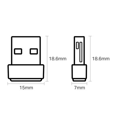 TP-Link Archer T2U Adaptateur USB Sans fil Nano AC600