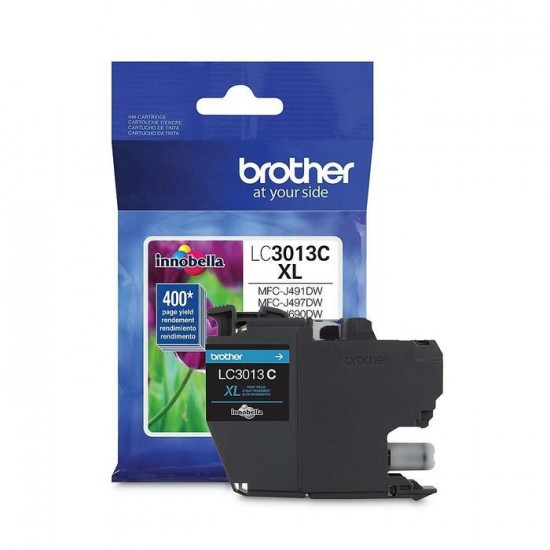 Cartouche d'encre Brother LC3013C XL Cyan