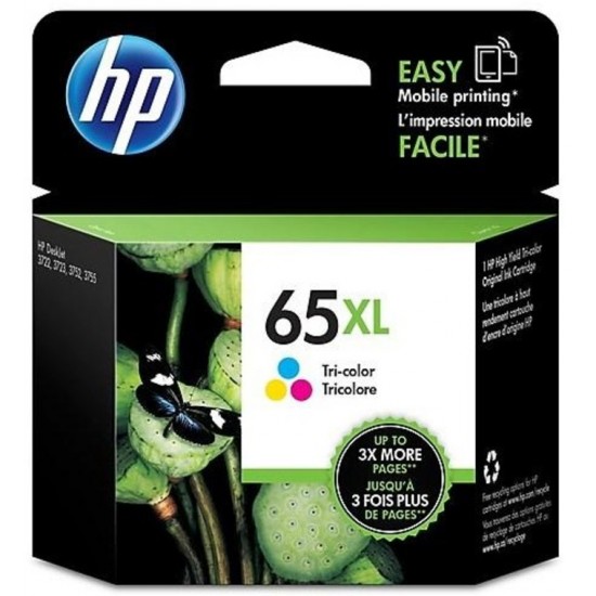 Cartouche d'encre HP 65XL Couleur