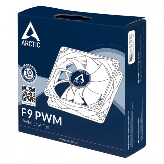 Ventilateur de boitier Arctic F9 PWM 92mm