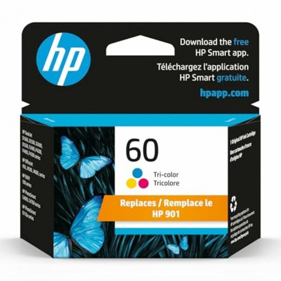 Cartouche d'encre HP 60 Couleur