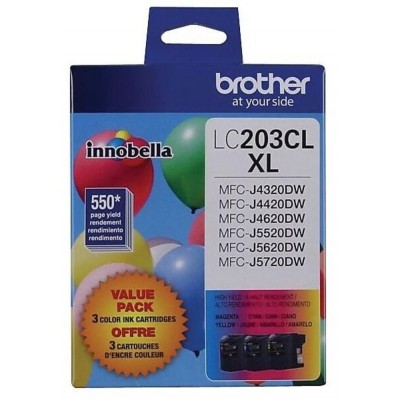 Cartouche d'encre Brother LC203XL Ensemble couleur
